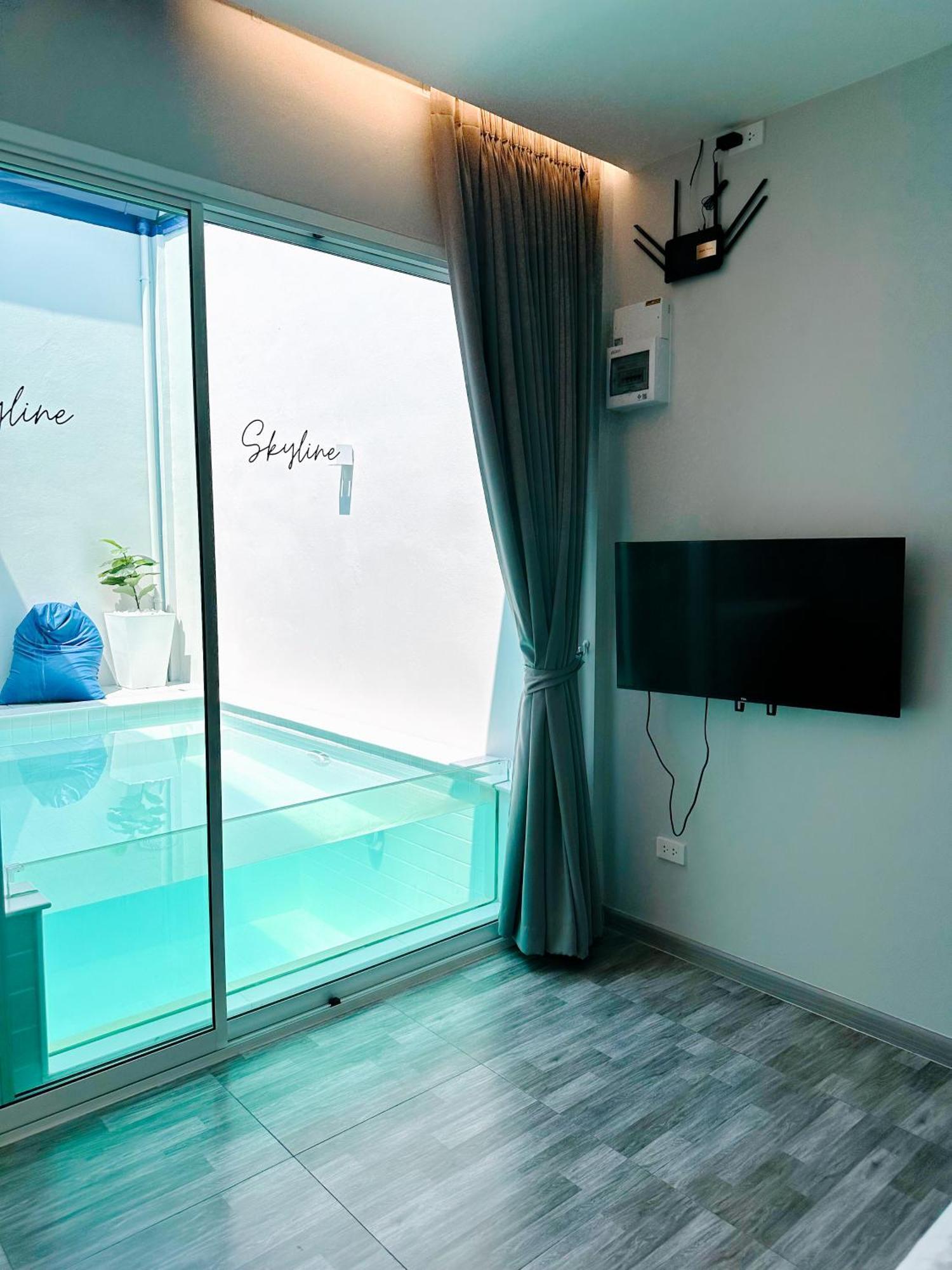 Skyline Resort Ban Khlong Lat Bua Khao Buitenkant foto