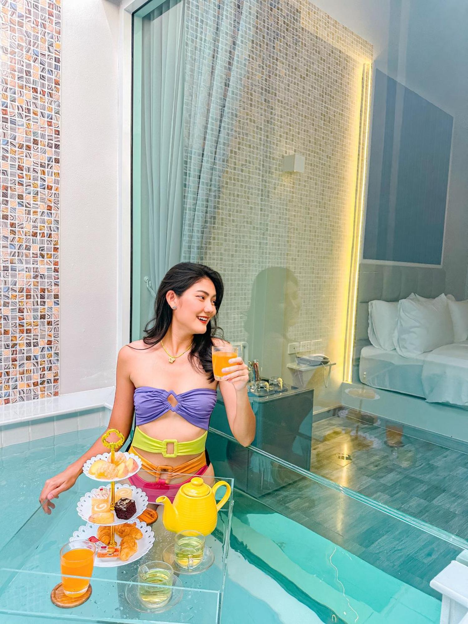 Skyline Resort Ban Khlong Lat Bua Khao Buitenkant foto